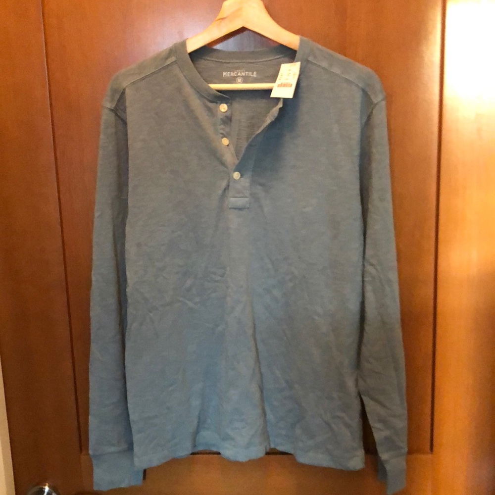 NWT men’s J. Crew Henley